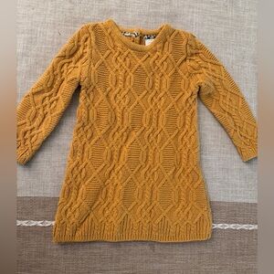 Adrienne Vittadini Golden Cable Knit Sweater